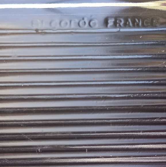 Arcoroc France Vintage clear butter dish - Picture 4 of 5